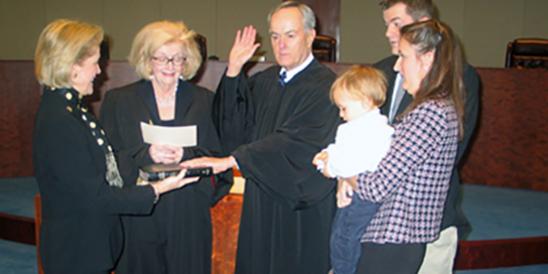 Chief Justice James R. Zazzali private swearing-in ceremony (2006)
