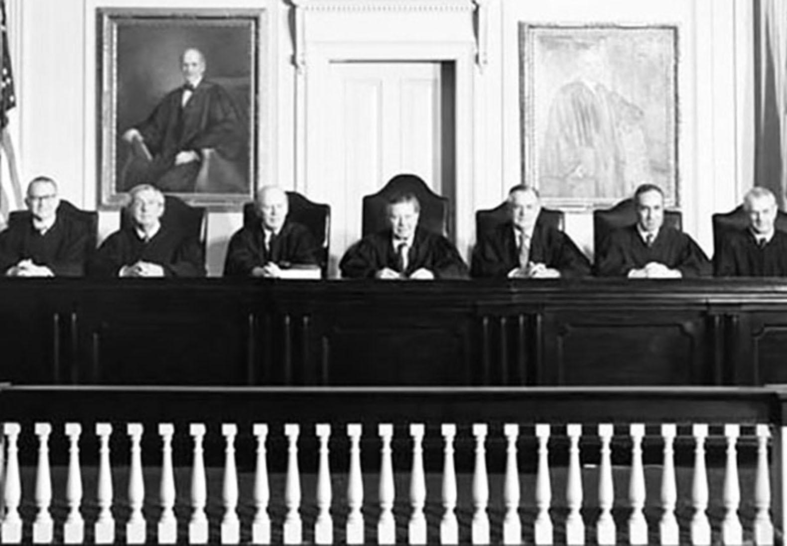 Supreme Court year 1975 (Front)Sidney M Schreiber Morris Pashman